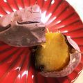 apricot2ko's cooksnap of when they made 石焼き芋屋さんの皮パリ中しっとり焼き芋.