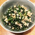 ｘｘｘ優's cooksnap of when they made ほうれん草の簡単白和え.