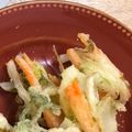 tora28's cooksnap of when they made 苦手克服！セロリと人参のかき揚げ.
