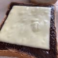 MULA's cooksnap of when they made 簡単☆チョコとチーズのトースト☆.