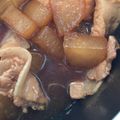 ♡asuka's cooksnap of when they made 大根と豚肉の煮物.
