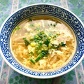 お料理ニャロメ's cooksnap of when they made 椎茸入と卵の みぞれ和風スープ●簡単.