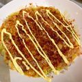 chika91chi's cooksnap of when they made サイリウムのお好み焼き風.