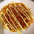 chika91chi's cooksnap of when they made サイリウムのお好み焼き風.
