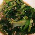 リープリヒ's cooksnap of when they made 小松菜の辛子和え.