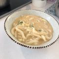 クック2Y6AGF☆'s cooksnap of when they made 明太かき玉うどん.