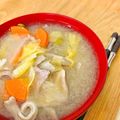 LimeLunch's cooksnap of when they made コクうま豚汁.