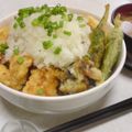 papikun's cooksnap of when they made 鶏天丼.
