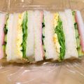 ステルトミチル's cooksnap of when they made お弁当 玉子サラダとレタスのサンドイッチ.