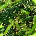 ｓａｙａーｓａｙａ's cooksnap of when they made 小松菜の胡麻和え.
