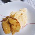 no:no's cooksnap of when they made 焼き芋にバニラアイス&メープルシロップ♬.