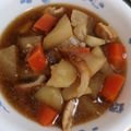 chie32's cooksnap of when they made 鶏肉と根菜の煮物.