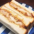 ふぅーた♥'s cooksnap of when they made お弁当にも！チキンカツサンド.