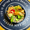 komutatata's cooksnap of when they made ちくわときゅうりの酢の物和えちらしずし.