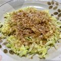 クック4P73QB☆'s cooksnap of when they made 絶対美味しい！お好み焼き風キャベツサラダ.