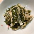 蒼の雫sp's cooksnap of when they made 切昆布とおあげとえのきの炊いたん.