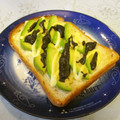 龍青空ママ's cooksnap of when they made アボカドの黒ねりごまとろとろトースト.