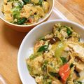 mi626's cooksnap of when they made 白菜とチンゲン菜の八宝菜風卵あんかけ.