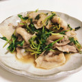 あいぼ0505's cooksnap of when they made もやしと豚肉の黒酢炒め.