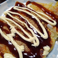 ゆんやともも's cooksnap of when they made 白菜大量消費に♪ふわふわお好み焼き.