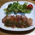 和☆2049's cooksnap of when they made ＊バジリコ豚＊.