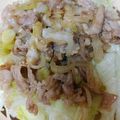 かりもも's cooksnap of when they made 上州ねぎたっぷり！ねぎ塩豚丼.