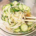 かみわかめ's cooksnap of when they made もやしときゅうりのごま酢和え.