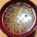 ナーちゃん's cooksnap of when they made もやしのしょうが入り中華スープ.