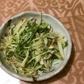クック1V5K8H☆'s cooksnap of when they made レンジで簡単！悪魔の水菜.