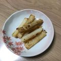 亜久里's cooksnap of when they made 離乳食完了期☆長芋ソテー.