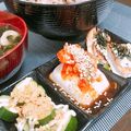 あゆまんま♪'s cooksnap of when they made 乗せるだけなのに激ウマキムチ冷奴！.