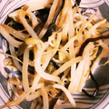 ■茉莉■'s cooksnap of when they made もやしの塩昆布炒め.
