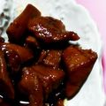 もん★もん's cooksnap of when they made まぐろの角煮・煮物♪生姜たっぷり柔らかい.