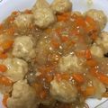 huu_ka's cooksnap of when they made 鶏団子の甘酢あんかけ.