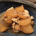 りこびたんD's cooksnap of when they made 時短＊豚肉と大根の煮物（豚バラ大根）.