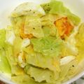 youtapapa's cooksnap of when they made 茹で卵とキャベツの簡単サラダ♬.