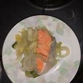kororinn11's cooksnap of when they made 味付けいらず♪塩鮭のキャベツ煮.
