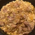 funniestky's cooksnap of when they made かさまし親子丼.