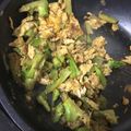…皐月姫…'s cooksnap of when they made ブロッコリーの茎と卵のオイスタ炒め.