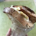 Yokchina's cooksnap of when they made かんたん韓国屋台トースト風.
