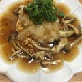 halluco's cooksnap of when they made 和風＊豆腐ハンバーグ.