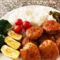 Ridergeek's cooksnap of when they made 鶏つくねの照り焼き *☻*.