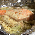 主婦がじら's cooksnap of when they made 簡単!鮭のちゃんちゃん焼きをホイル焼きで.