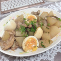 めいちゃち's cooksnap of when they made 簡単☆ほっとする味☆鶏大根と卵の甘辛煮.