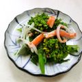 あっこ姉's cooksnap of when they made サッパリ♪菜の花とカニカマの簡単酢の物.