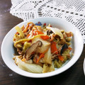 みきんたちゃん's cooksnap of when they made 白菜と油揚げとしめじの煮物.