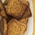ロータス。's cooksnap of when they made 簡単♡サクサク白ごまクッキー♡糖質オフ.