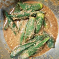 ♥ＩＺＵ♥'s cooksnap of when they made 簡単！すぐ出来ちゃう！オクラのごま和え♡.