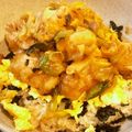 はなぴっち's cooksnap of when they made ランチ・麺類のお供にも♬ねぎ鶏たまご丼.