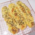 ゆきにゃン's cooksnap of when they made ✿さつま芋クリームで三つ編みパン✿.